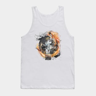 KEN: SHORYUKEN - WHITE Tank Top